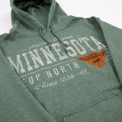 Patchworks Minnesota Hooded Sweatshirt - Love From USA