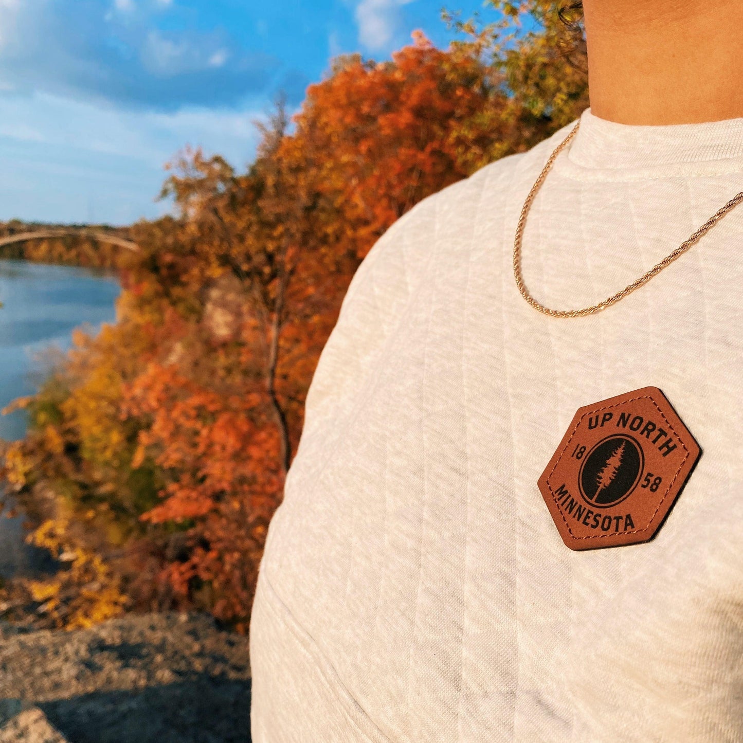 The Minnesota Quilted Crewneck - Love From USA