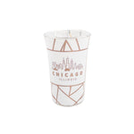 Chicago Rose Gold Skyline Shot Glass - Love From USA