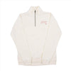 Women's Chicago Empress Quarter Zip Swatshirt - CREAM