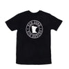 Yah Sure, You Betcha Emblem T-Shirt - BLACK