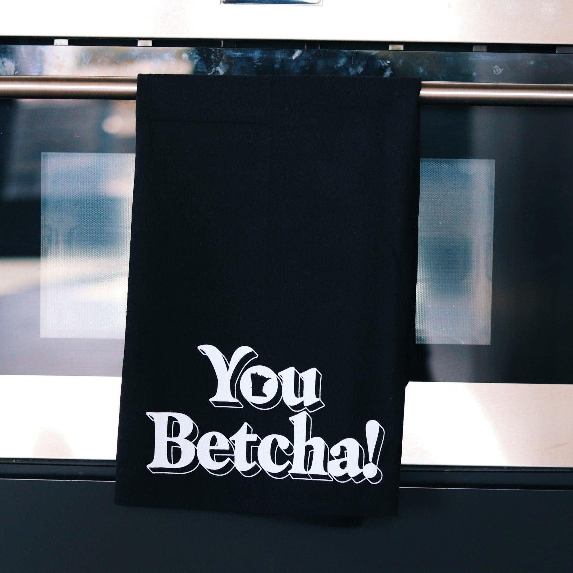 You Betcha! Tea Towel - Love From USA
