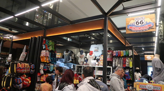 Photo of the Route 66 store in Chicago's Navy Pier
