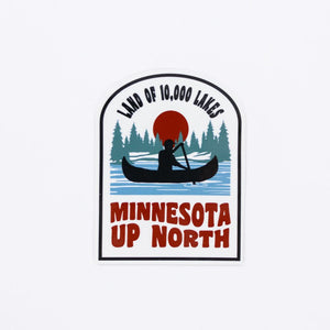 Land of 10,000 Lakes Sticker