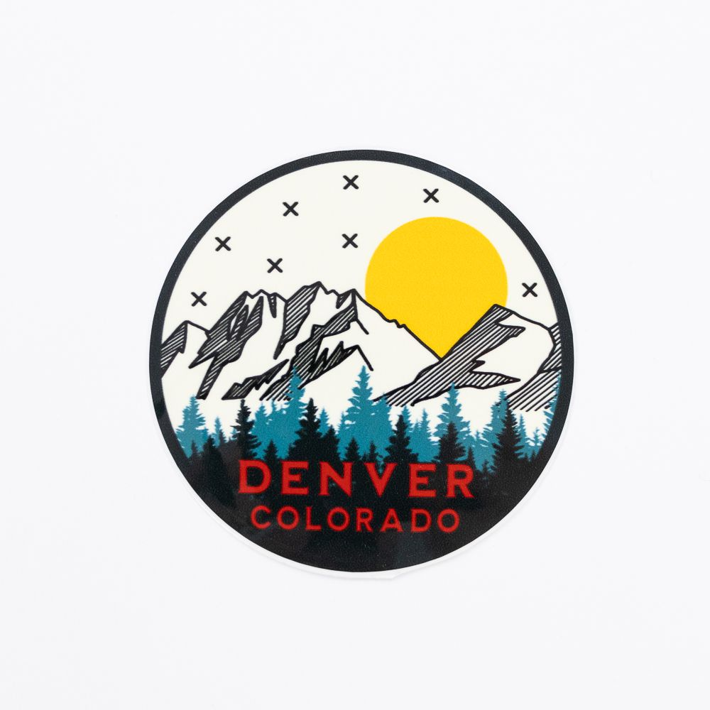 Colorado Mountain High Sticker