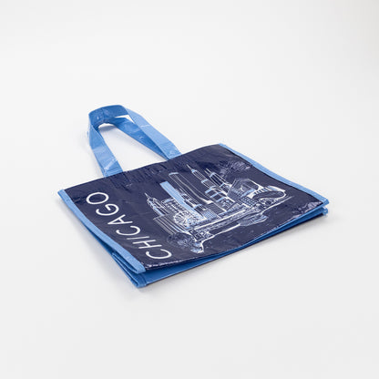 Outline Skyline Chicago Tote Bag