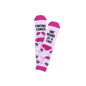 We Fight Cancer Together Socks - Love From USA