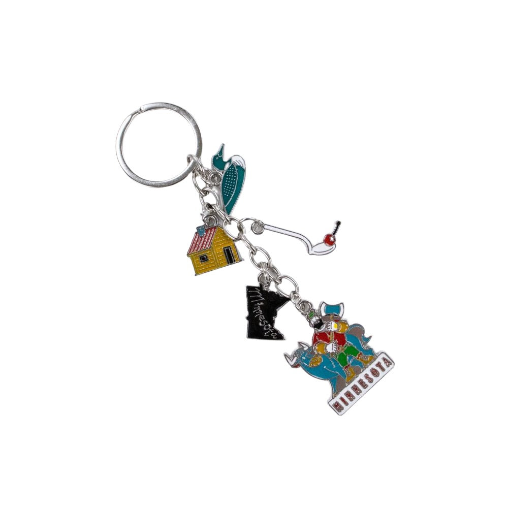 Paul and Babe Icons Keychain