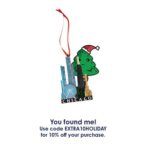 Chicago Skyline Ornament
