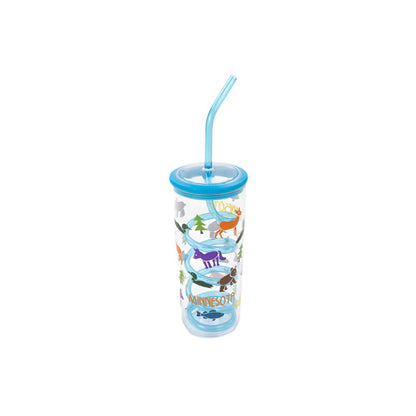 Kids Minnesota Straw Drinkware