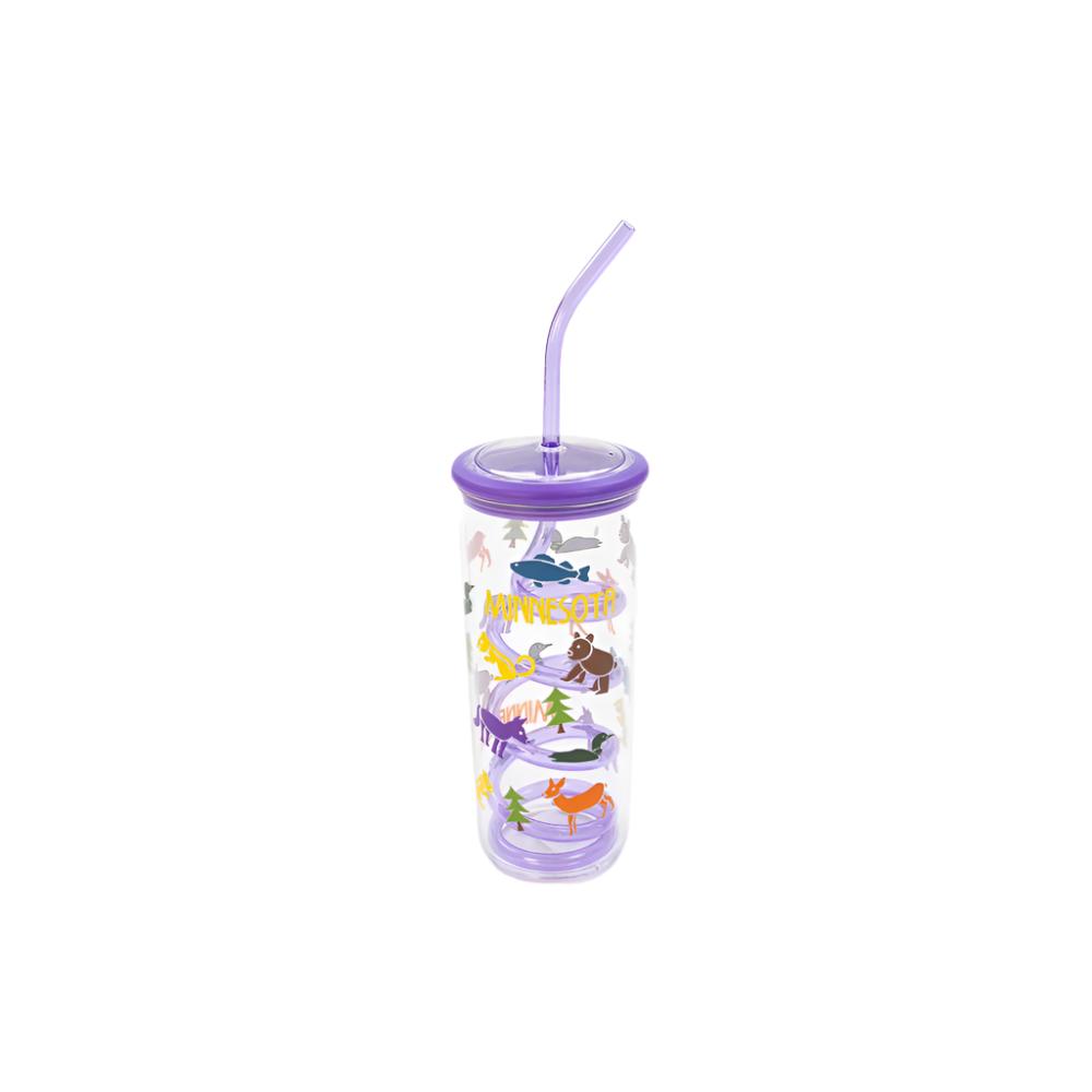 Kids Minnesota Straw Drinkware - Love From USA