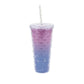 Minnesota Mermaid Purple/Pink Tumbler with Straw