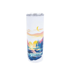 Landscape White Tumbler - Love From USA