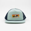 Denver Colorado Scene Rope Hat - BAHAMA BLUE