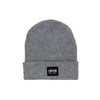 Chicago Square Patch Beanie - HTHR GREY