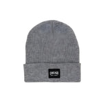 Knit Square Patch Beanie - Love From USA