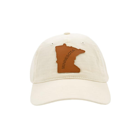 Minnesota Leather State Hat - Love From USA