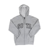 Sota Full Zip Hoodie Sweatshirt - SPORT GREY