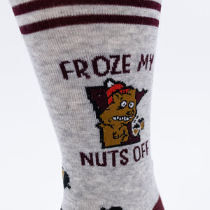 Froze My Nuts Off Socks