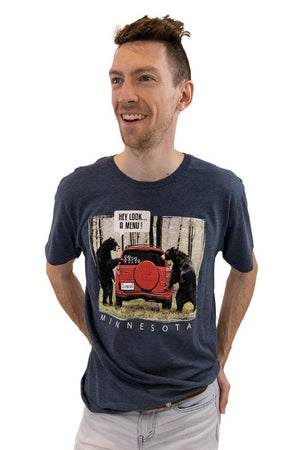 Minnesota Bear Menu Tee - Love From USA