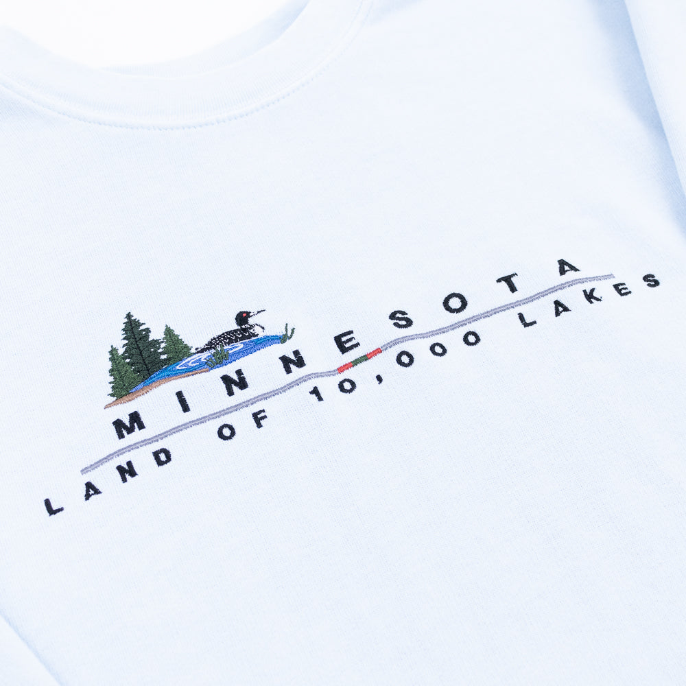 Minnesota Land of 10,000 Lakes Crewneck