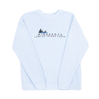 Minnesota Land of 10,000 Lakes Crewneck