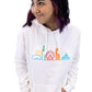 Neon Chicago Icons Hoodie - Love From USA