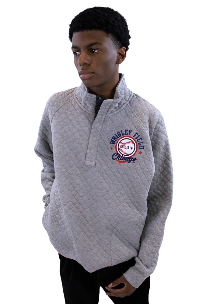 Wrigley Field Stars and Strikes Pullover