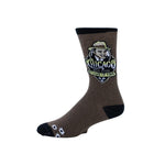 Chicago Al Capone Brown Socks - Love From USA