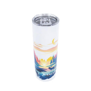 Landscape White Tumbler - Love From USA