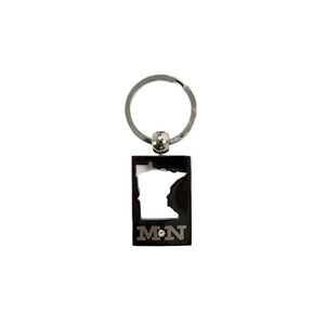 A Cut Out Minnesota Keychain - Love From USA