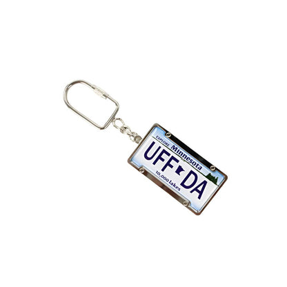 Minnesota License Plate Keychain