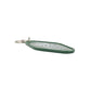 Green keychain with a Route 66 design on a white background