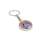 Keychain with Route 66 design on a white background