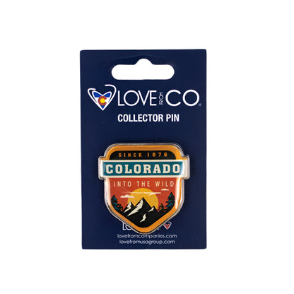 Colorado Into the Wild Lapel Pin