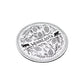 Round magnet with 'Minnesota' text and nature elements on a white background