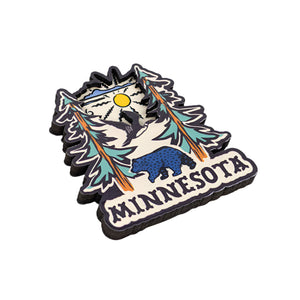Minnesota Folksy Magnet