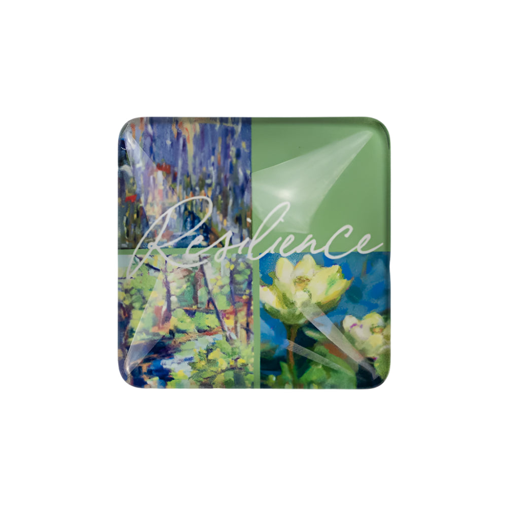 Art of Resilience Glass Magnet