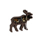 Minnesota Wood Moose Inlaid