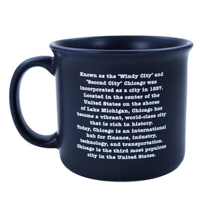 Chicago History Skyline Mug - Love From USA