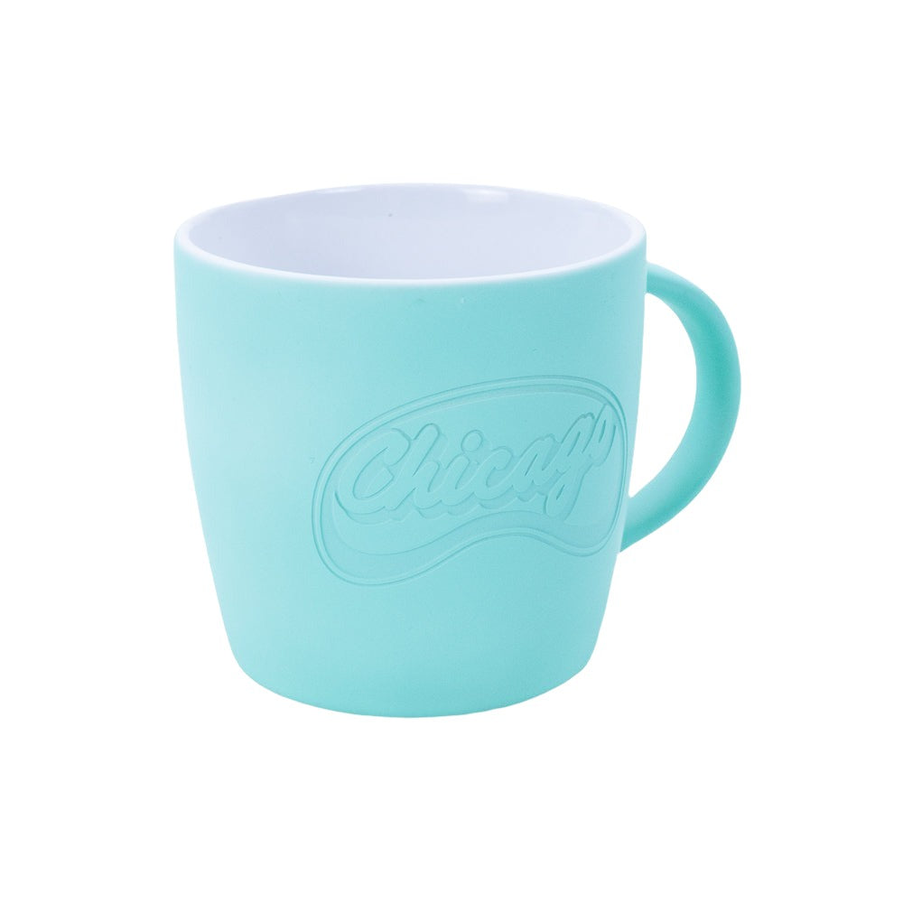 Deep Teal Bean Mug