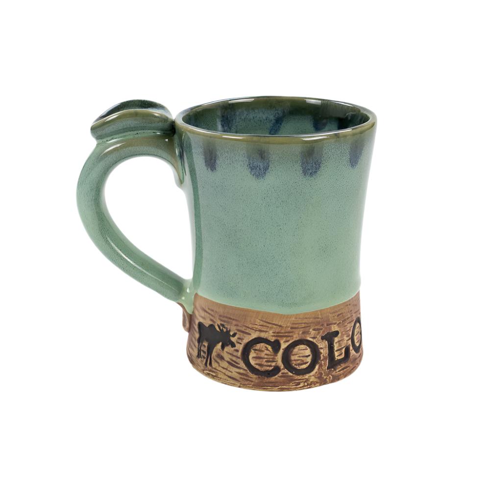 Colorado Green Pottery Mug