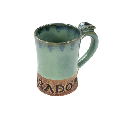 Colorado Green Pottery Mug