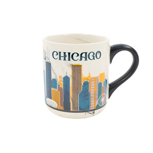 Chicago Marble Skyline Mug
