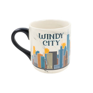 Chicago Marble Skyline Mug