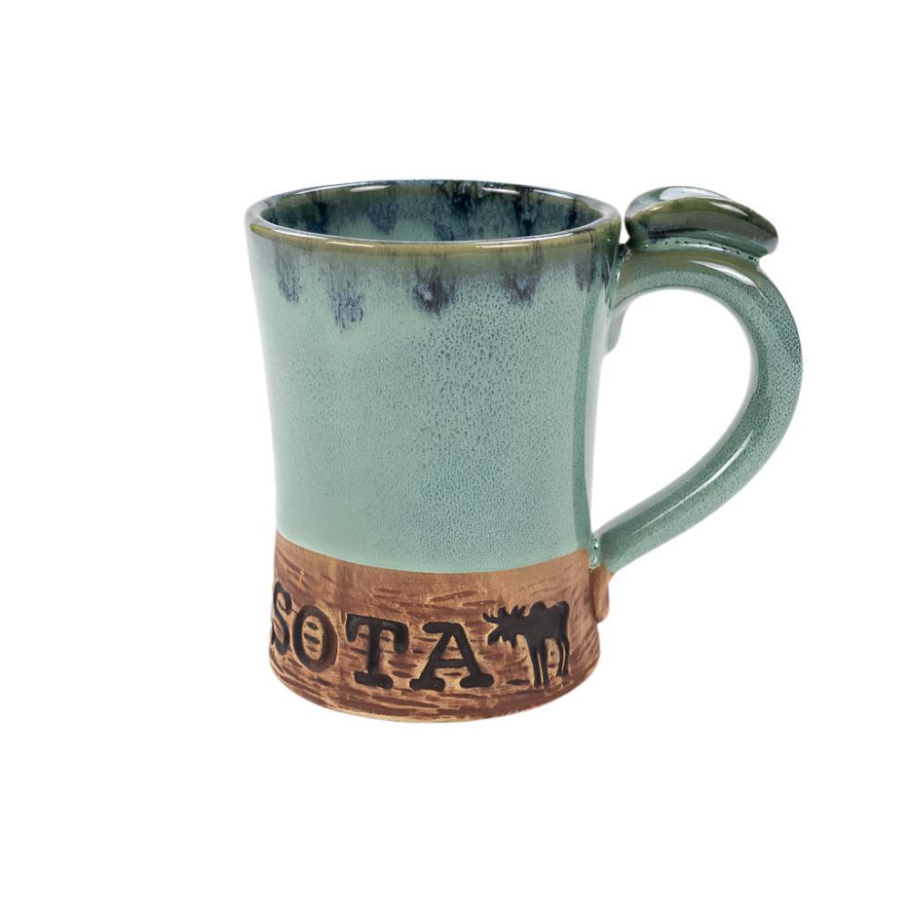 Minnesota Green Pottery Mug