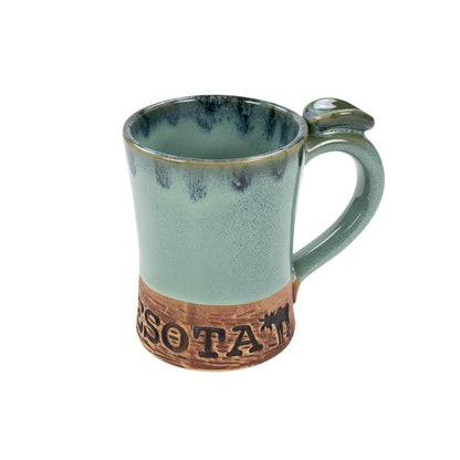 Minnesota Green Pottery Mug