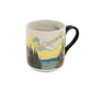 Mug with 'Minnesota' text and scenic design on a white background