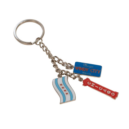 Chicago Charms Keychain