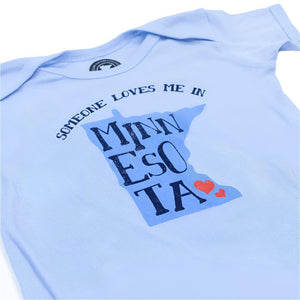 Adore, Love, Minnesota Kiddo Onesie - Love From USA